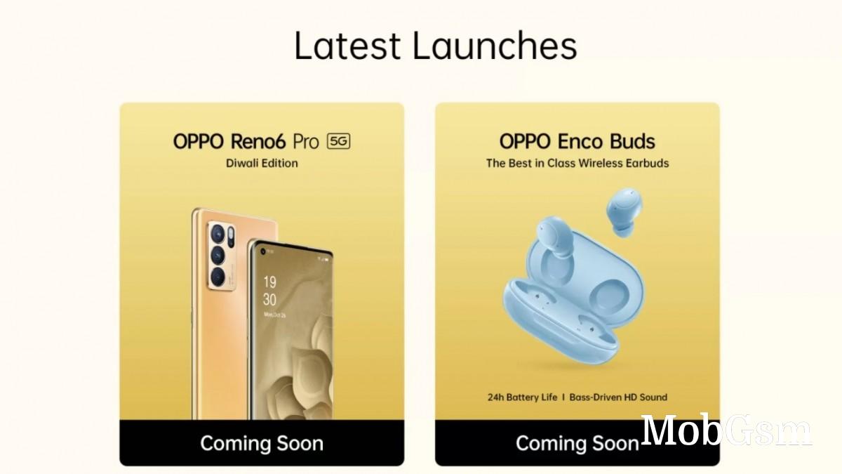 Oppo F19s launch set for September 27, Reno6 Pro 5G Diwali Edition is 