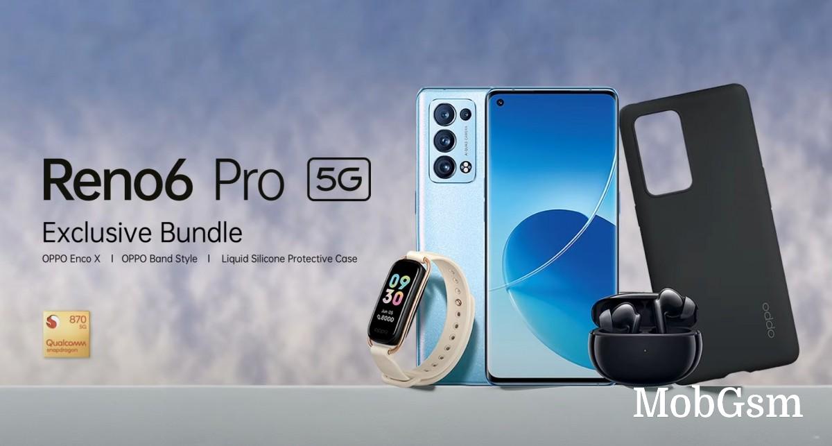 Oppo Reno6 5G and Reno6 Pro(+) 5G are now available in Europe, 4G version coming soon