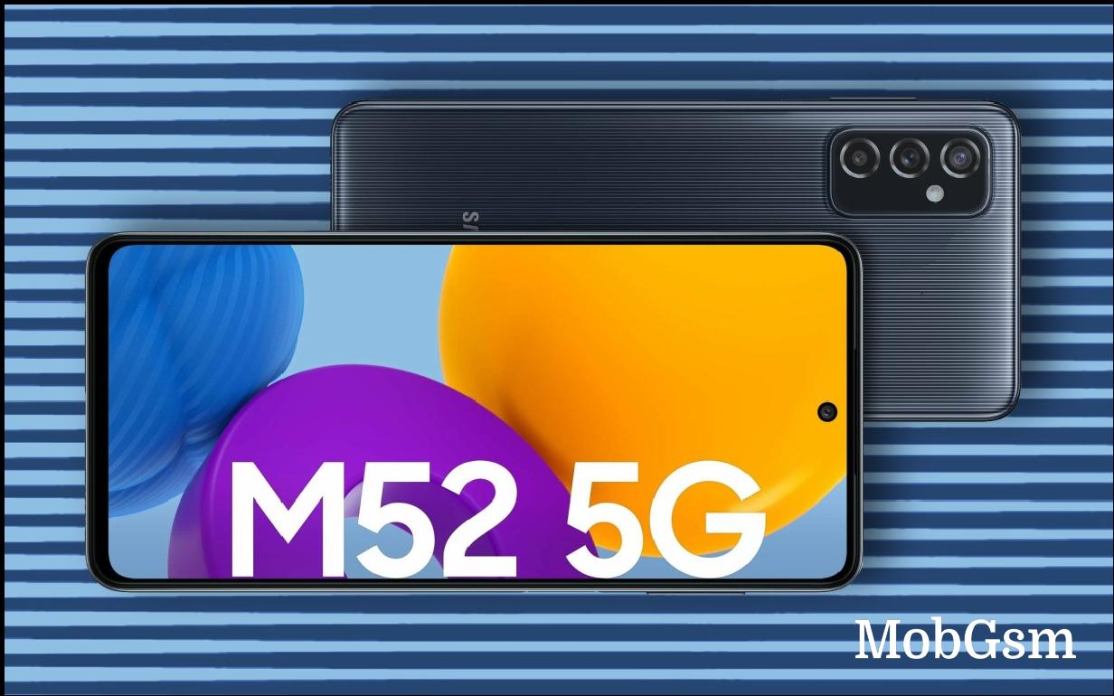 Feast your eyes on these Samsung Galaxy M52 5G images