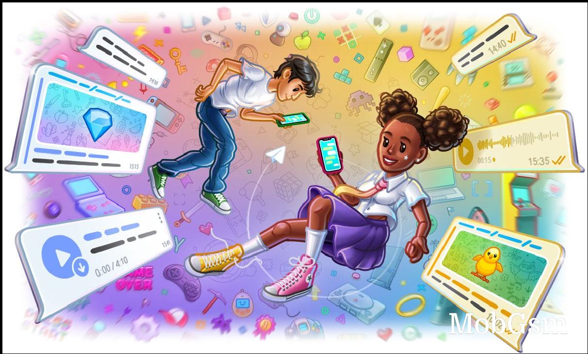 Telegram update adds chat themes, interactive emoji, and read receipts in groups
