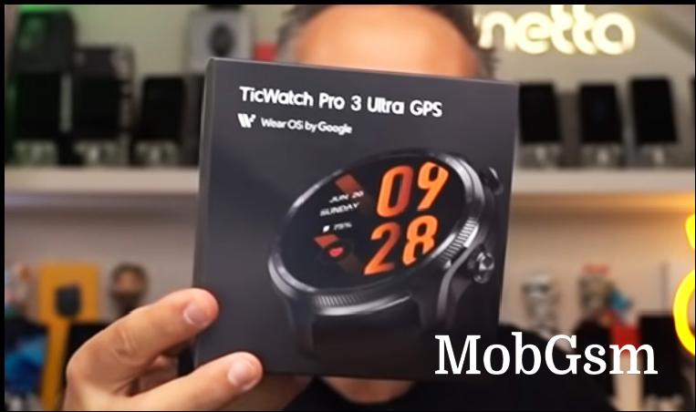 TicWatch Pro 3 Ultra leaks with Snapdragon Wear 4100+