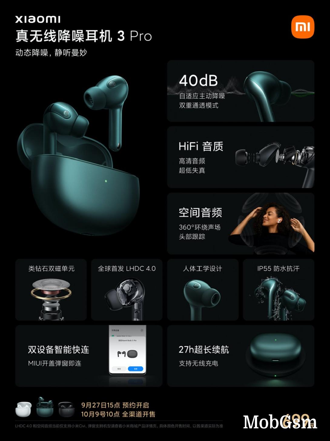 Xiaomi Watch 2 unveiled with third-party app, new TWS headset with 40 dB noise cancelling also launches