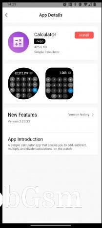 App store and the first apps for Zepp OS