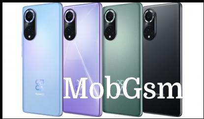 Huawei nova 9 and all its color options