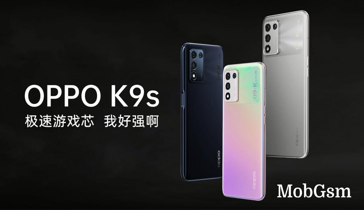 The Oppo K9s will have a 5,000mAh battery with 30W fast charging, 120Hz display, 64MP camera