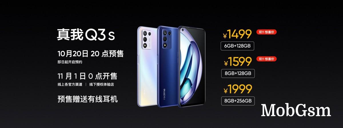 Realme GT Neo 2T and Realme Q3s unveiled  