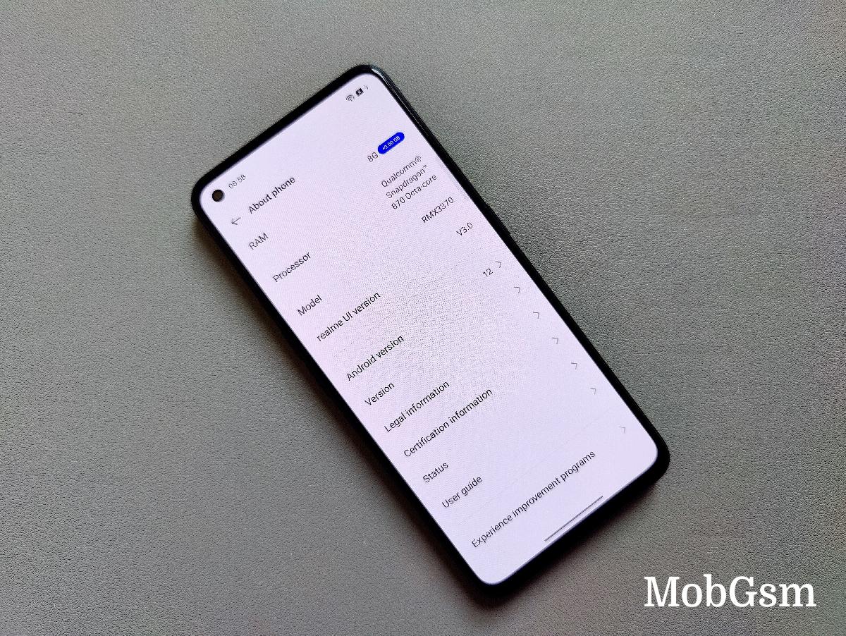 Realme UI 3.0 with Android 12 comes on October 13, Realme GT first to get it