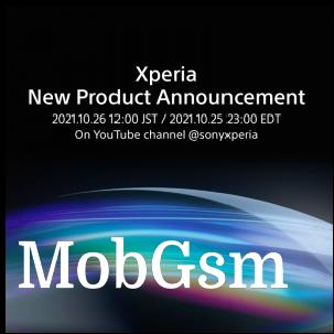 Sony Xperia has an exciting product announcement scheduled for October 26