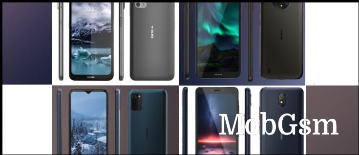 Four unknown Nokia phones surface, two show off a new design