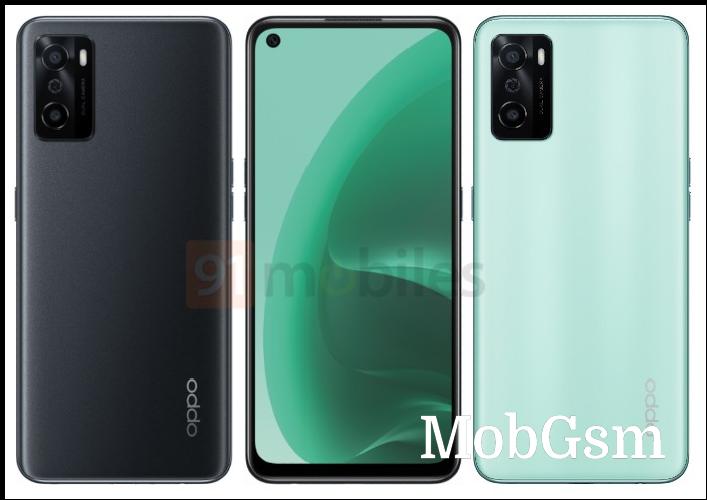 Oppo A55s image leaks, Geekbench shows a Snapdragon 480 chipset