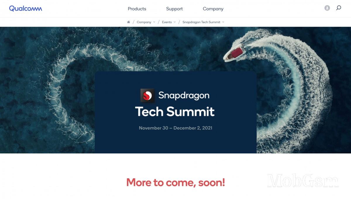 The Snapdragon 898 will probably be unveiled on November 30