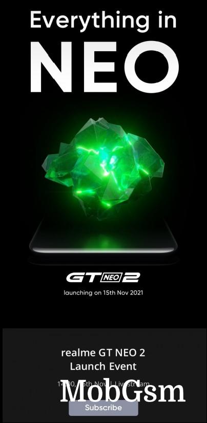 Realme GT Neo2 poster