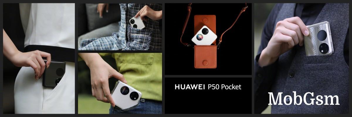 Huawei P50 Pocket comes with gapless folding screen and Snapdragon 888 4G chipset