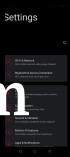 Settings (old left vs new right)