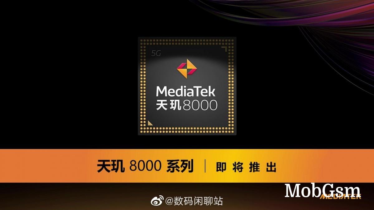 Realme GT Neo3 and Xiaomi Redmi K50 said to both use a Dimensity 8000 chipset