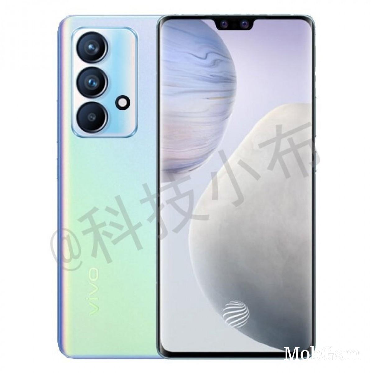 vivo S12 Pro render reveals a notch, streamlined camera island