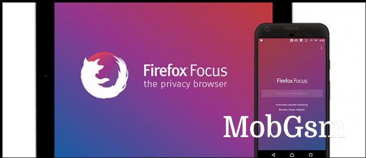 Firefox Focus for Android now prevents websites from tracking you via cookies