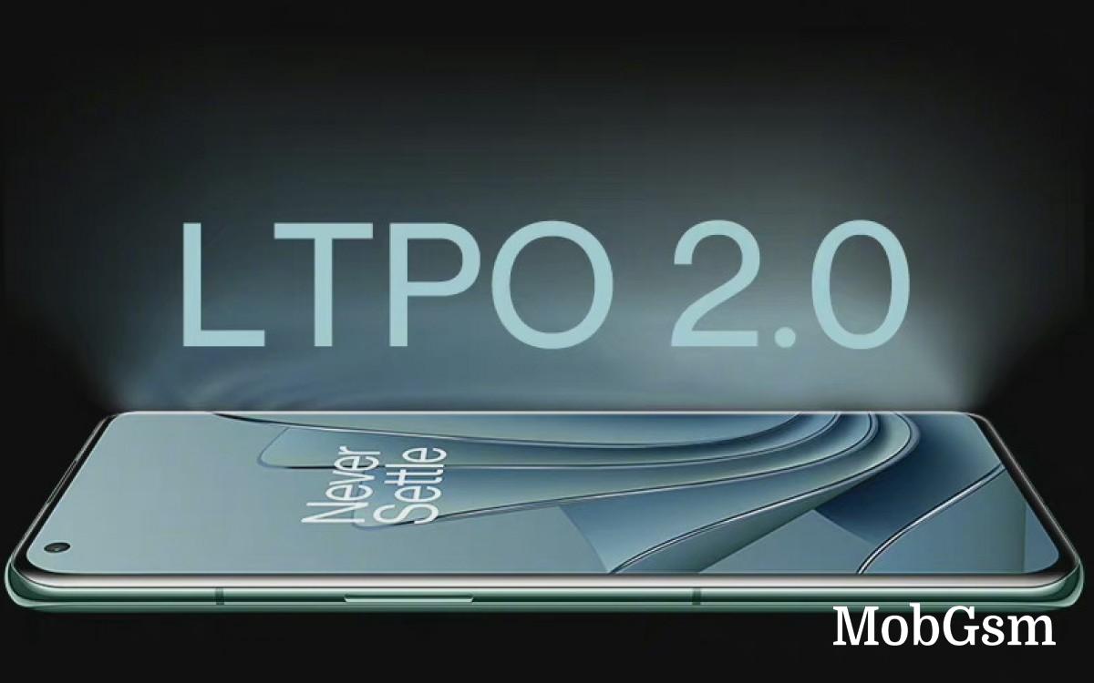 OnePlus 10 Pro new LTPO 2.0 display demoed with 1 Hz refresh rate