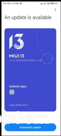 MIUI 13 with Android 12 for the Redmi Note 10, Redmi Note 10 Pro and Xiaomi Mi 11 Lite