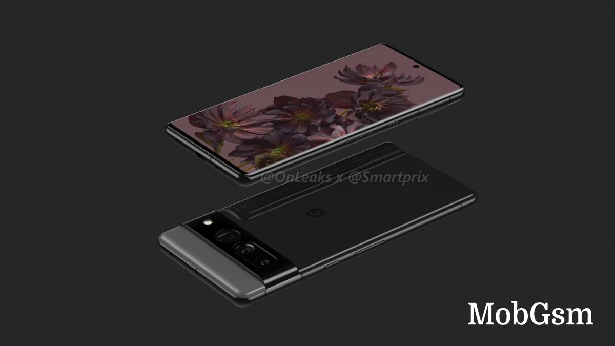 Google Pixel 7 Pro CAD-based renders leak