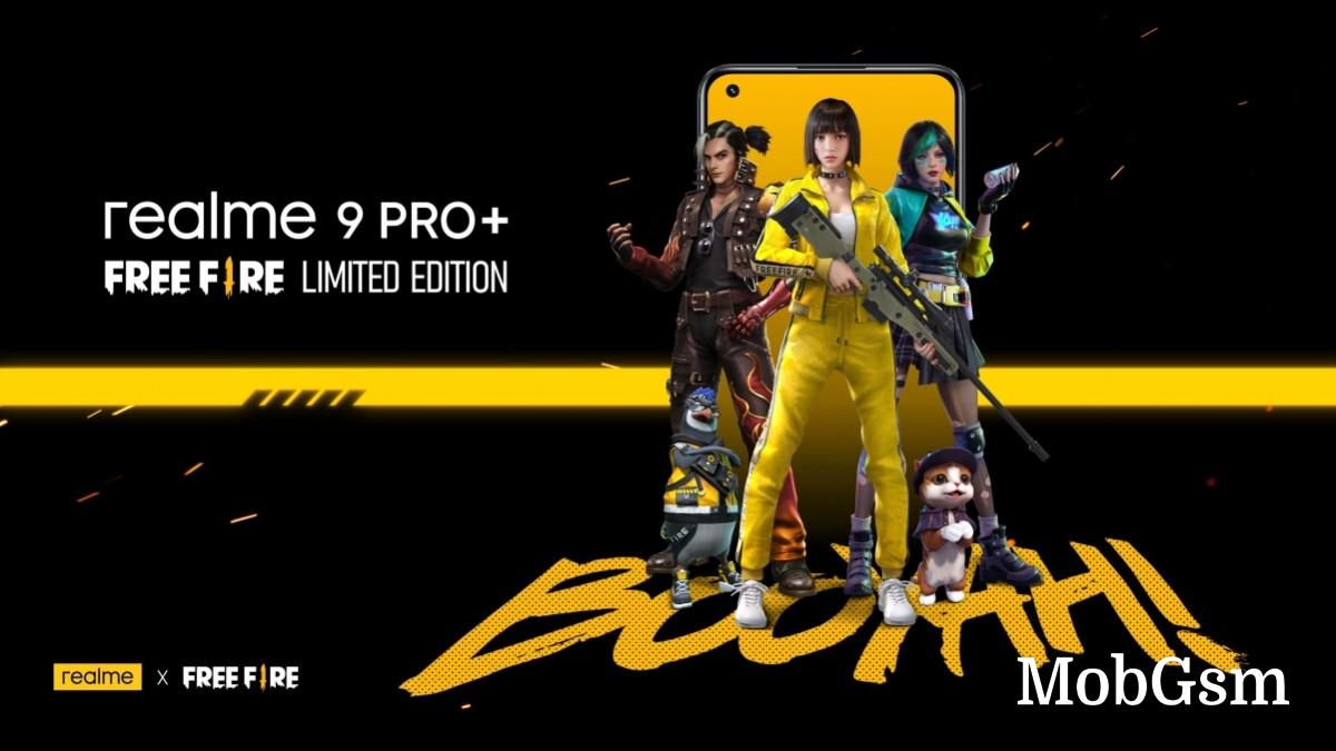 Realme 9 Pro+ Free Fire Edition