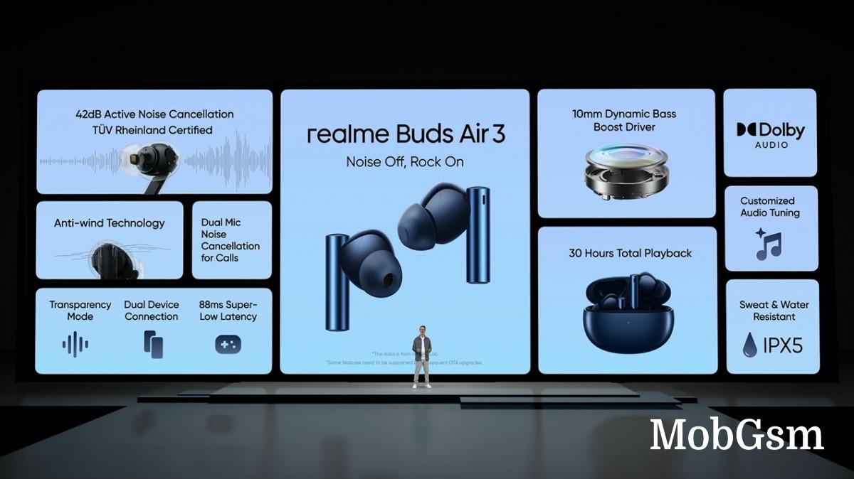 Realme Book Prime and Buds Air 3 debut at MWC 2022