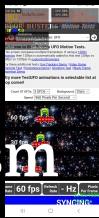 Browsers idling at 60Hz - Samsung Galaxy S22+ S22 Ultra refresh rates explained