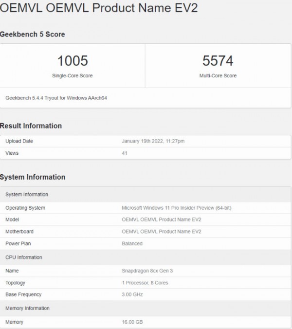 Microsoft readying a laptop with SD 8cx Gen 3, it's faster than some AMD and Intel rivals
