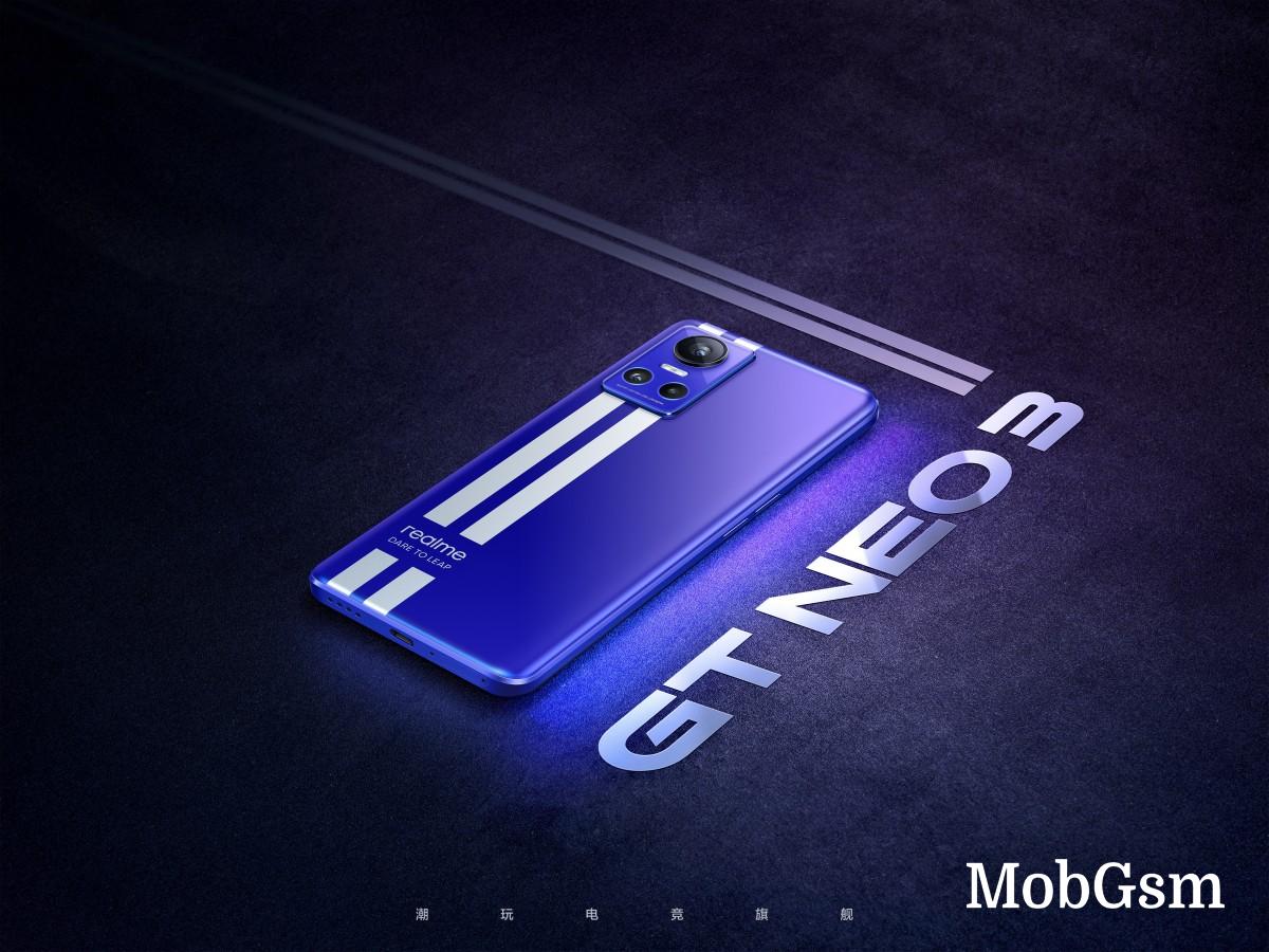 Realme GT Neo3 Le Mans version shown off in official poster