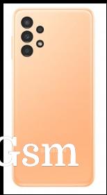 Samsung Galaxy A13 in Peach