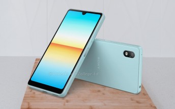 Renders show Sony Xperia Ace III design: a small phone with a 5.5" display