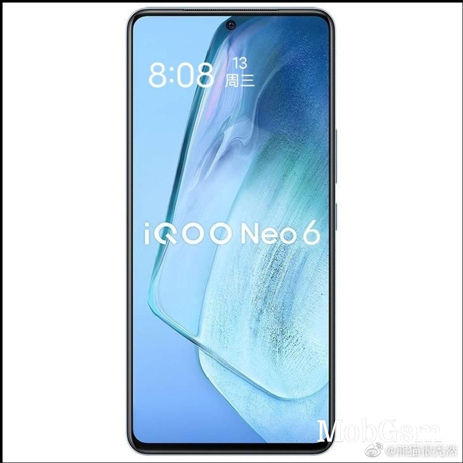 Vivo iQOO Neo 6 pictured in renders, will come in Orange, Blue and Black