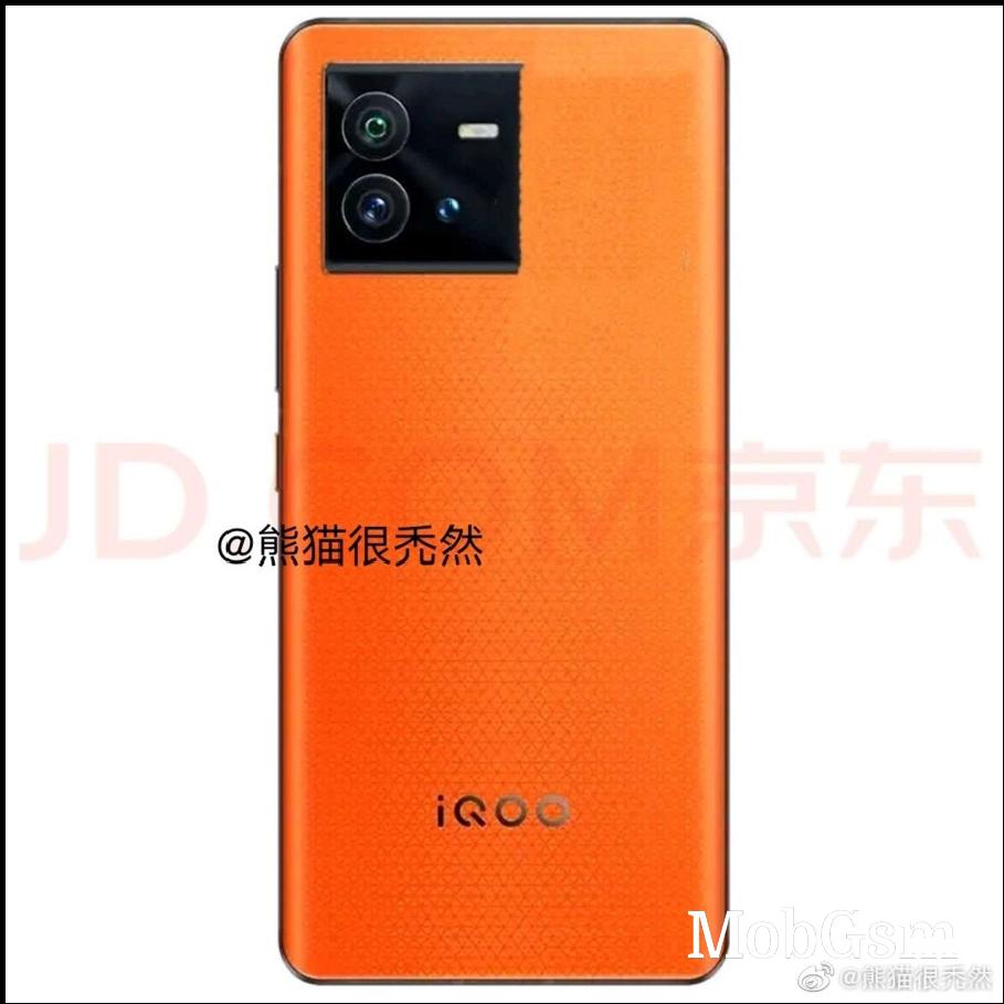 Vivo iQOO Neo 6 pictured in renders, will come in Orange, Blue and Black