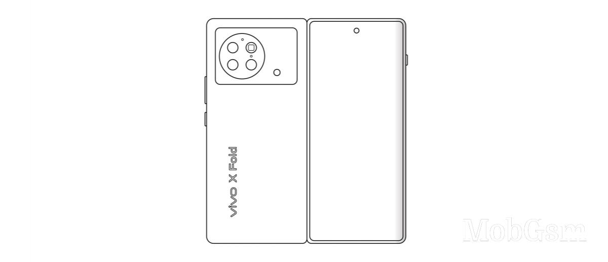 Vivo X Fold schematics reveal quad cam setup on the back