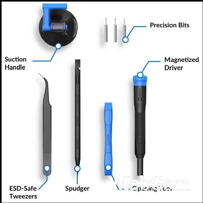 iFixit sells spudgers, screw drivers and anything else you might need to open up a phone