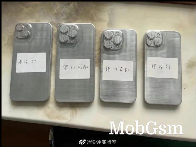 Metal molds for the iPhone 14 Max (6.7