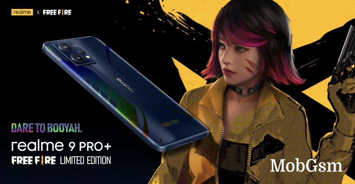 Realme announces the Realme 9 Pro+ Free Fire Limited Edition for Europe