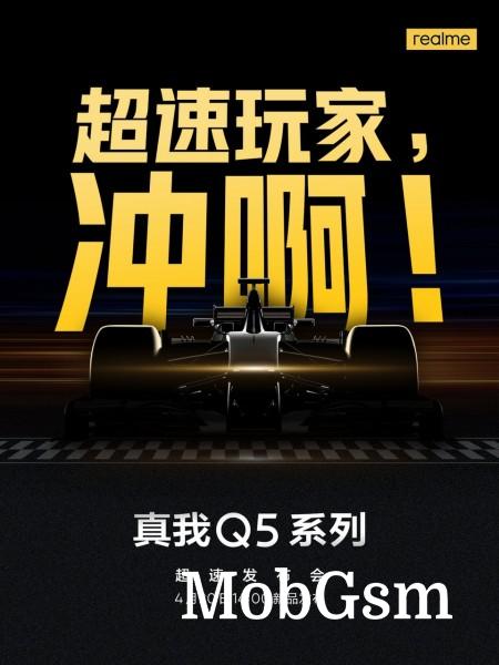 Realme Q5 series is coming on April 20