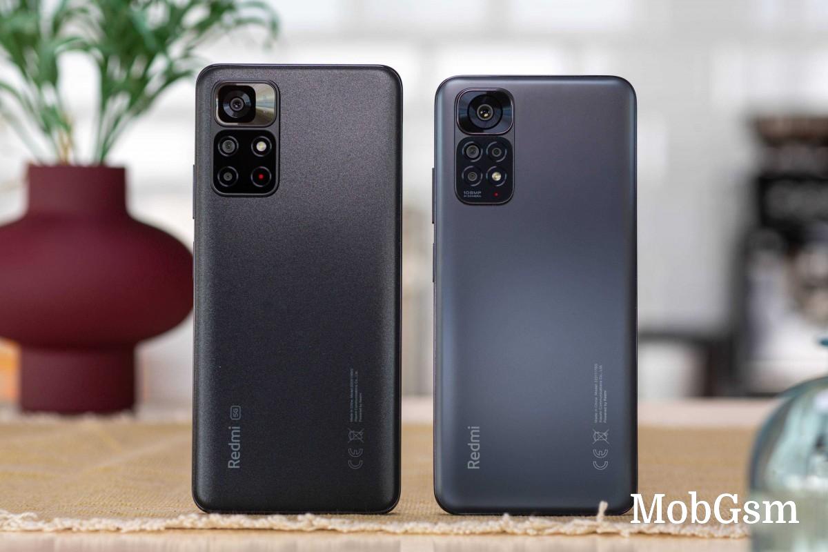 Xiaomi Redmi Note 11S 5G vs Xiaomi Redmi Note 11S