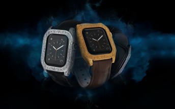 Caviar dresses up the Apple Watch 7 in bronze, gold and titanium