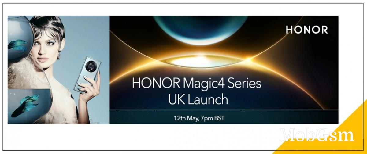 Honor Magic4 series global launch scheduled for May 12