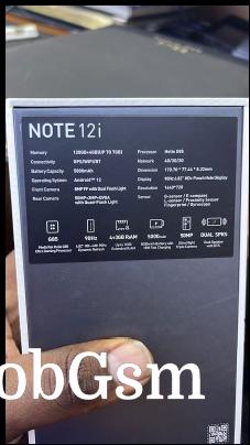 Infinix Note 12i