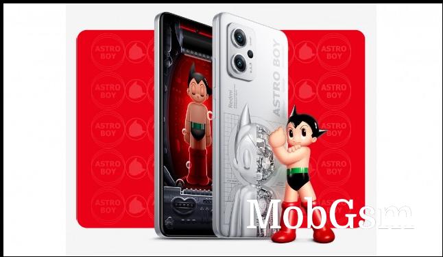 Redmi Note 11T Pro+ Astro Boy edition