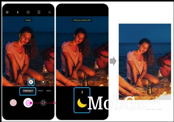 The telephoto camera can now do Portrait mode in the dark as well