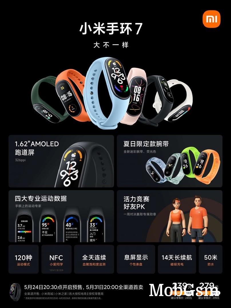 Xiaomi unveils Mi Band 7, Redmi Buds 4 and Redmi Buds 4 Pro