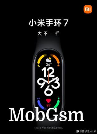 Xiaomi Mi Band 7 official teasers