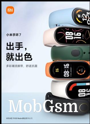 Xiaomi Mi Band 7 official teasers