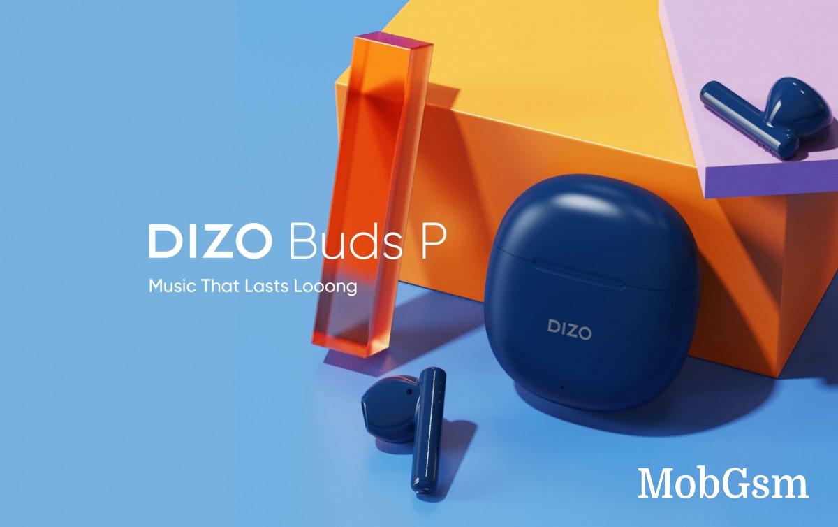 Dizo Buds P announced with 13mm drivers, 40h playtime