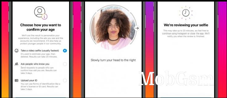 Instagram tests age verification via video selfie and social vouching
