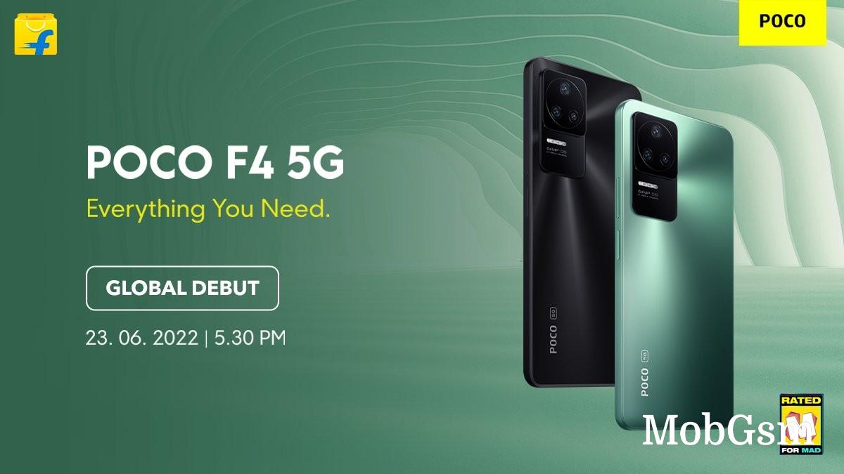 Poco F4 5G to launch on June 23